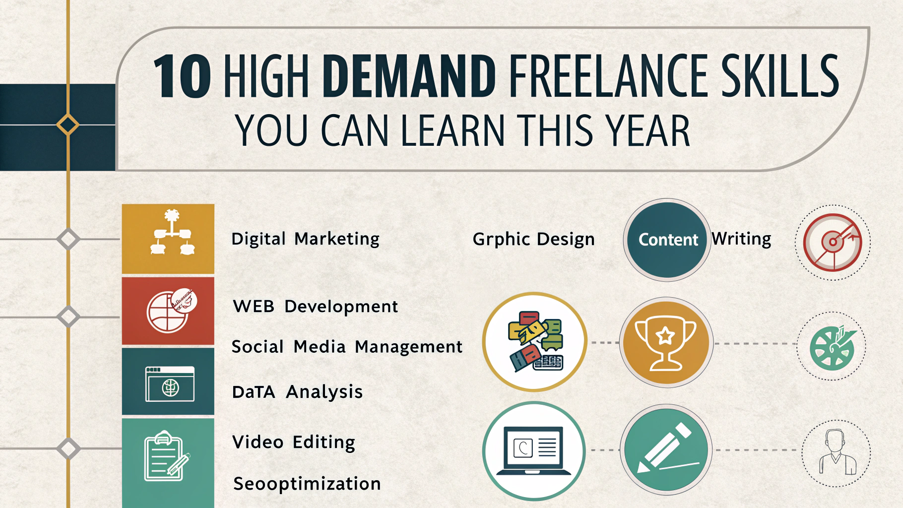 10 high-demand freelance skills you can learn this year